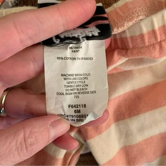 Counting daisies baby girls ruffle and lace pants and top set -6M - Picture 7 of 8